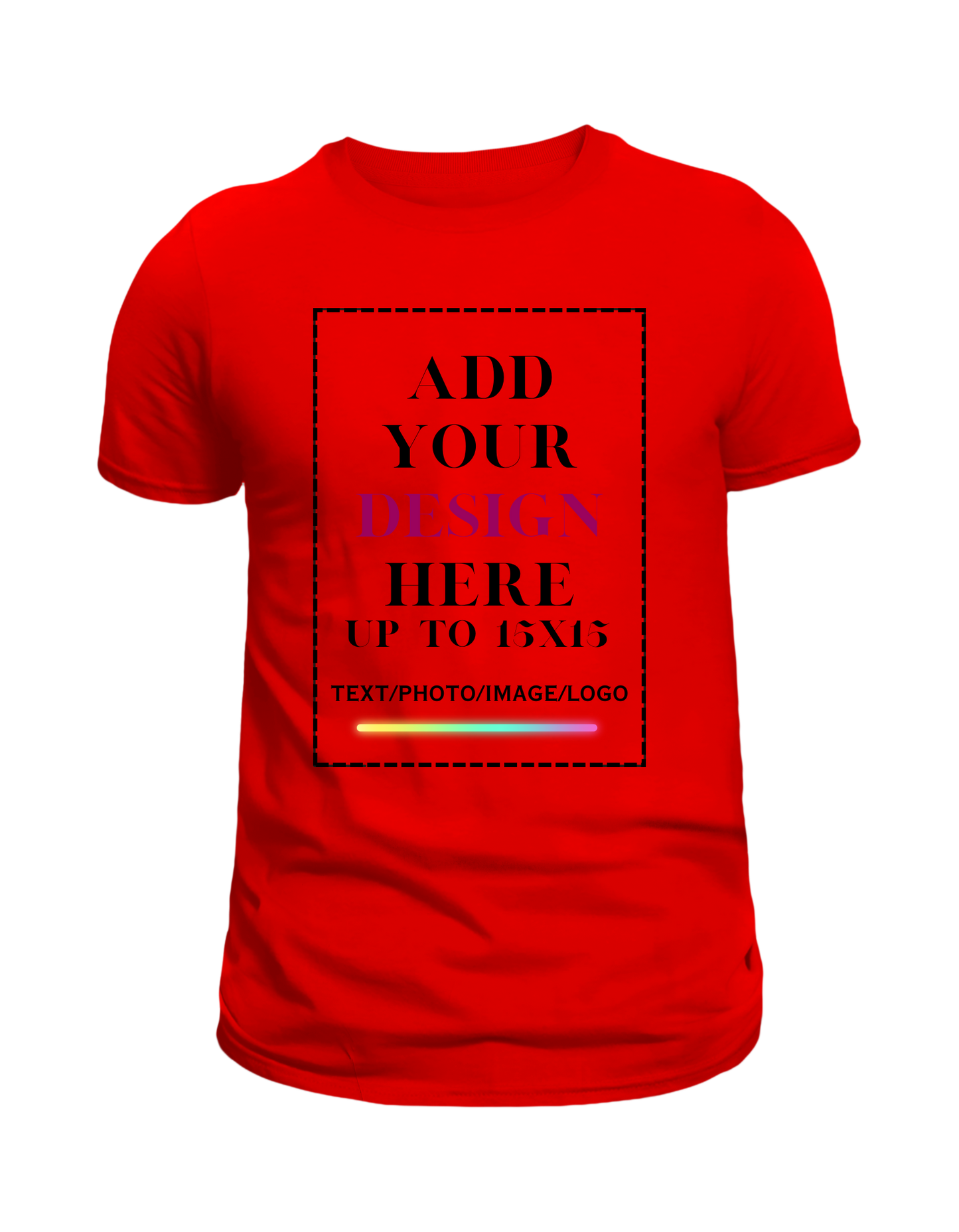 Custom T-Shirt – Upload Your Own Design!