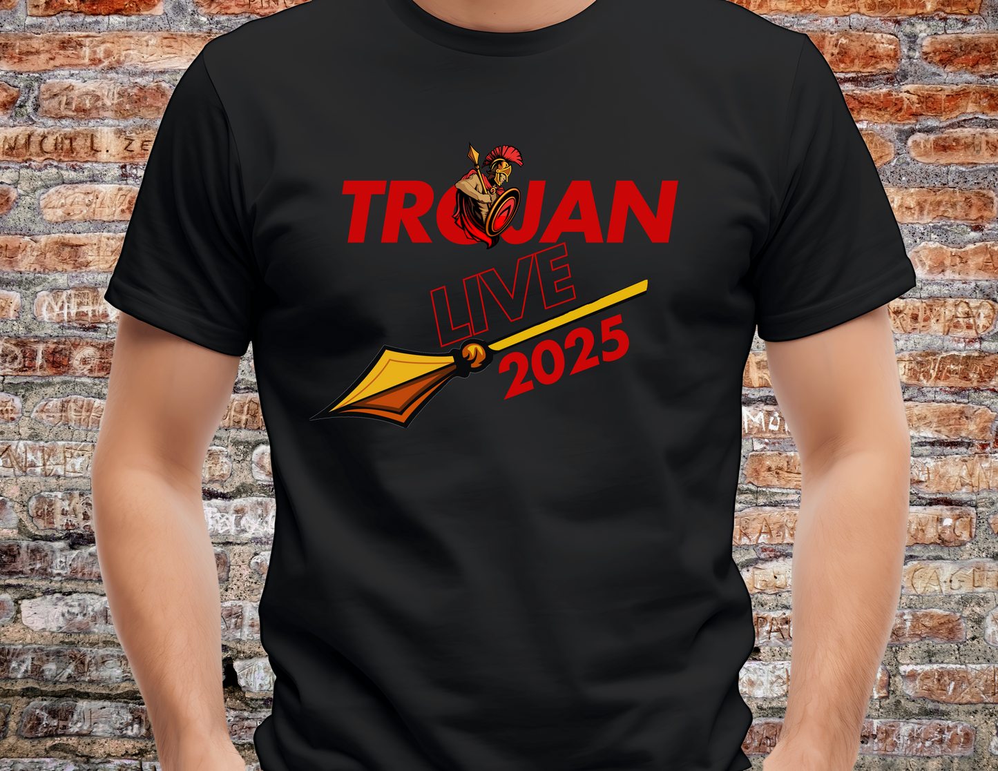Official Trojan Live 2025 Graphic Tee