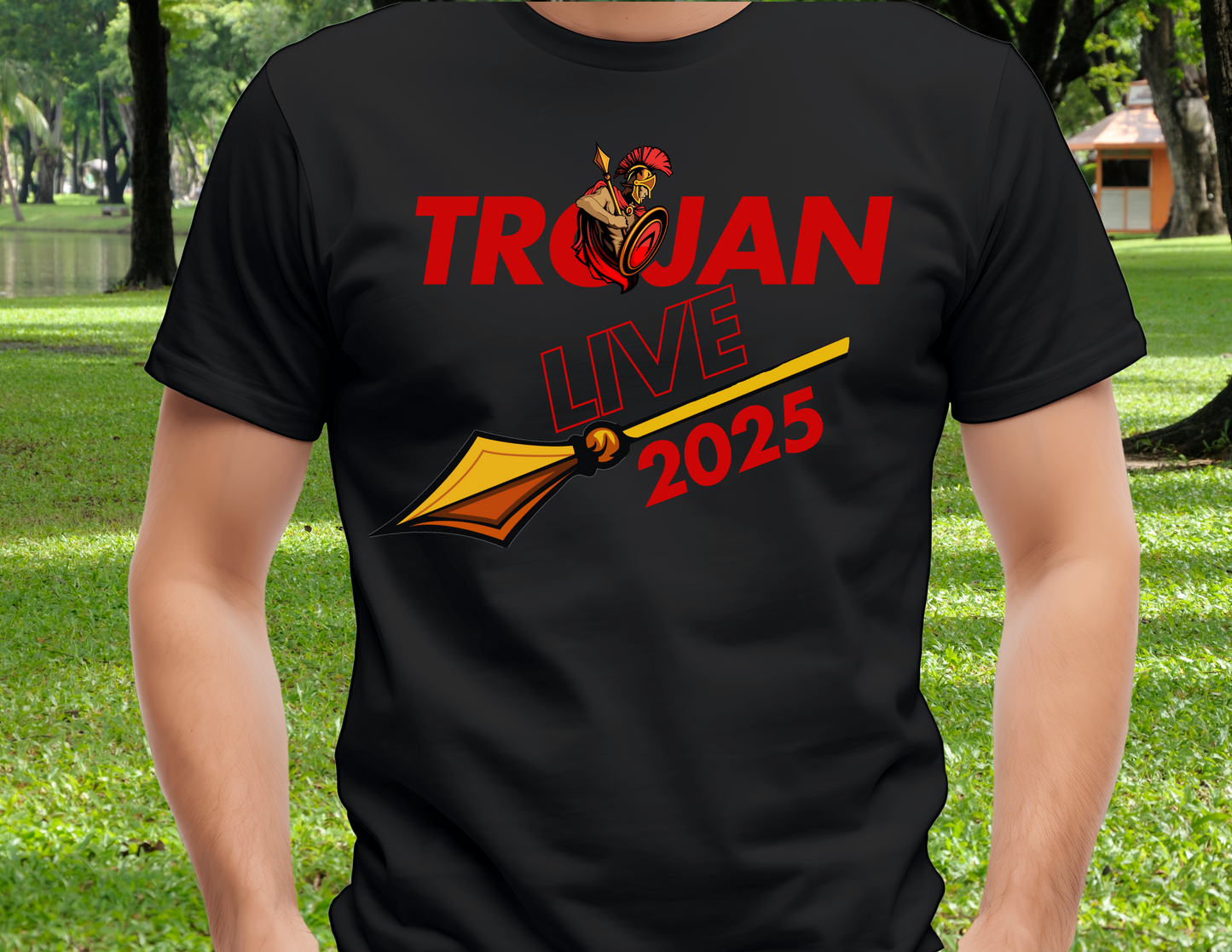 Official Trojan Live 2025 Graphic Tee