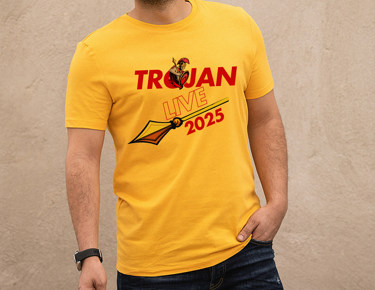 Official Trojan Live 2025 Graphic Tee