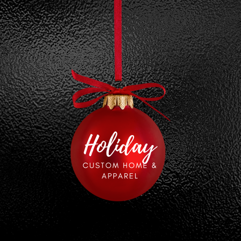 Custom Comforts: Personalized Holiday Home & Apparel Collection