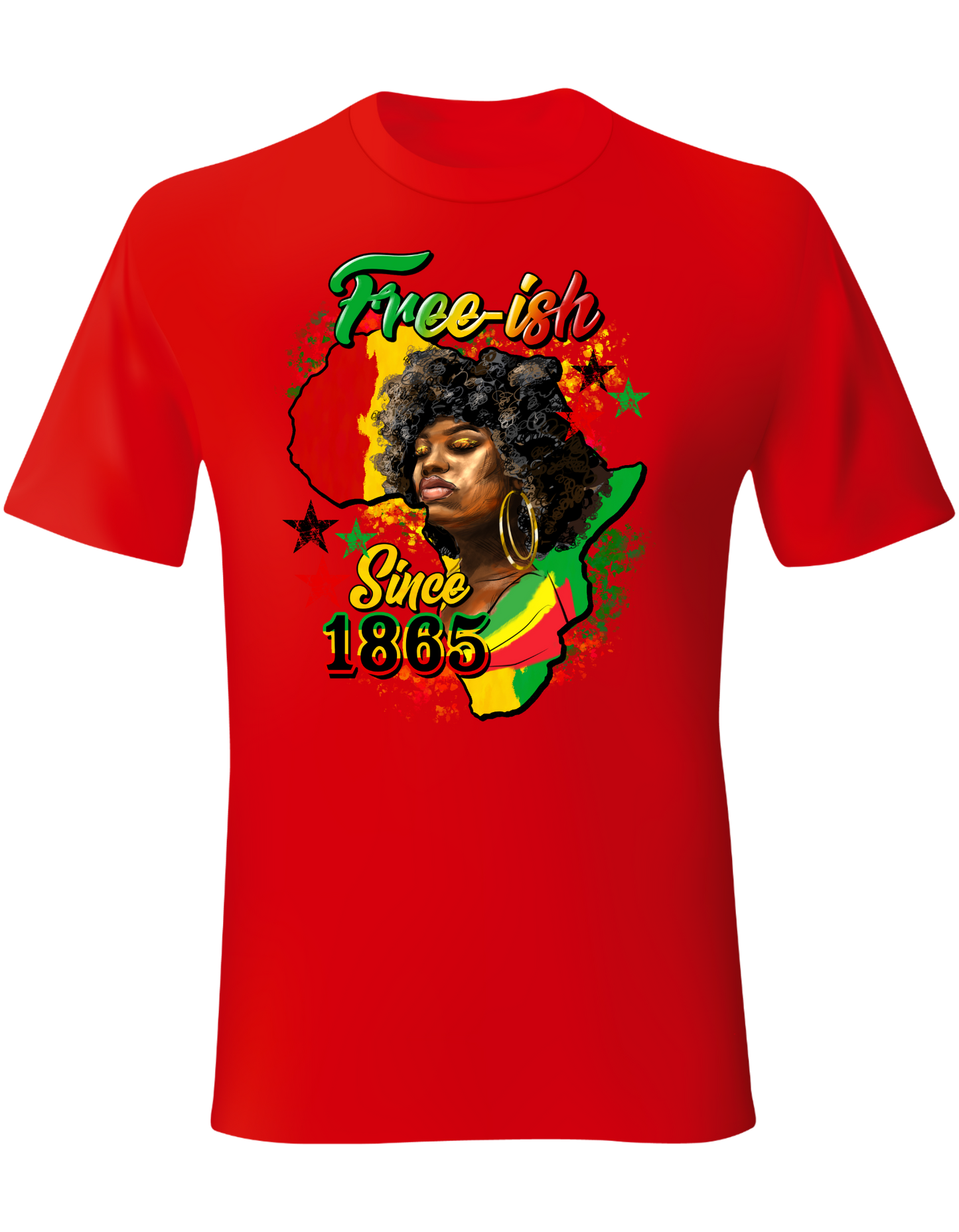 Afro Free-ish Since 1865 T-shirt