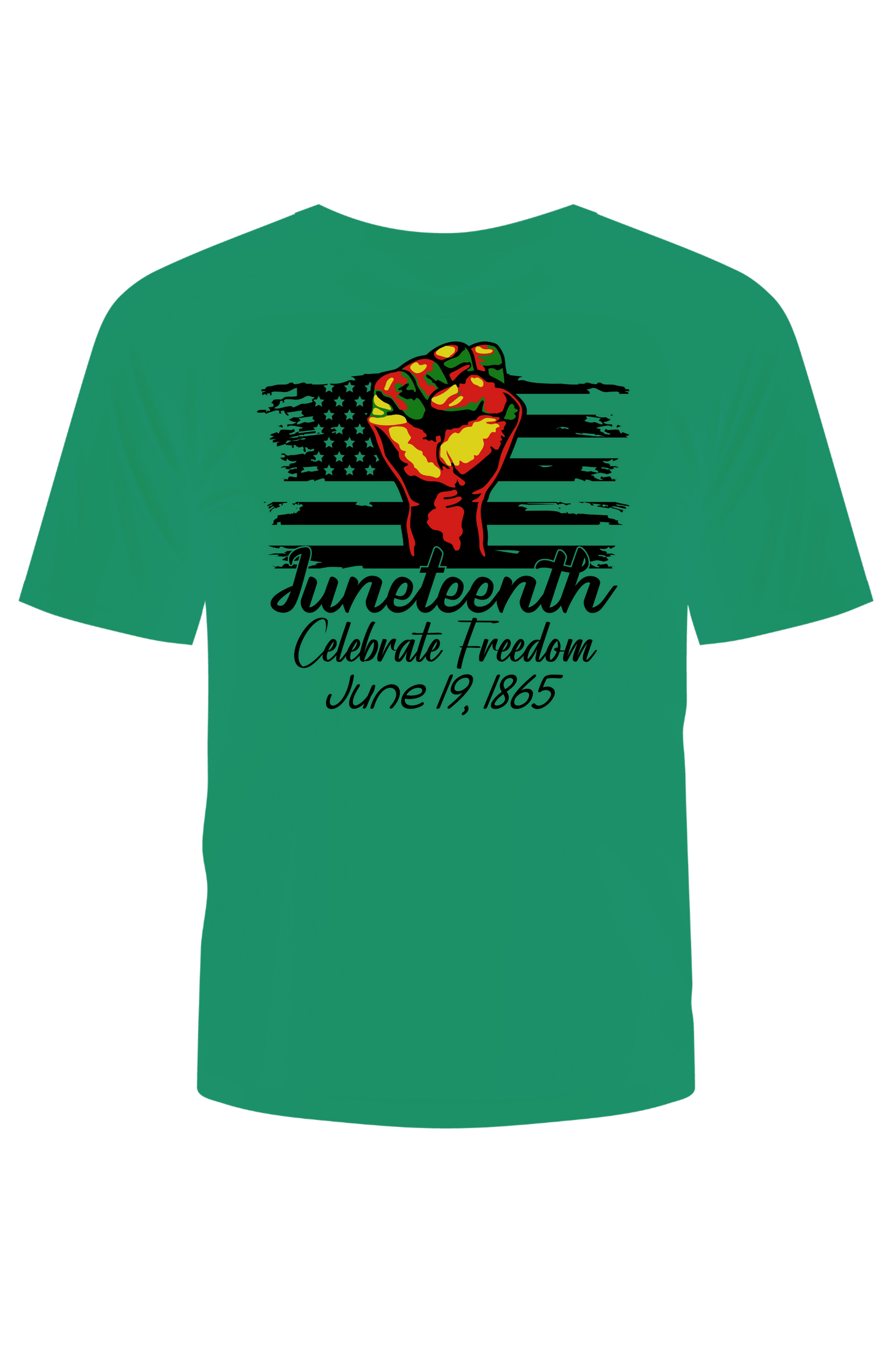 Juneteenth American Flag T-shirt