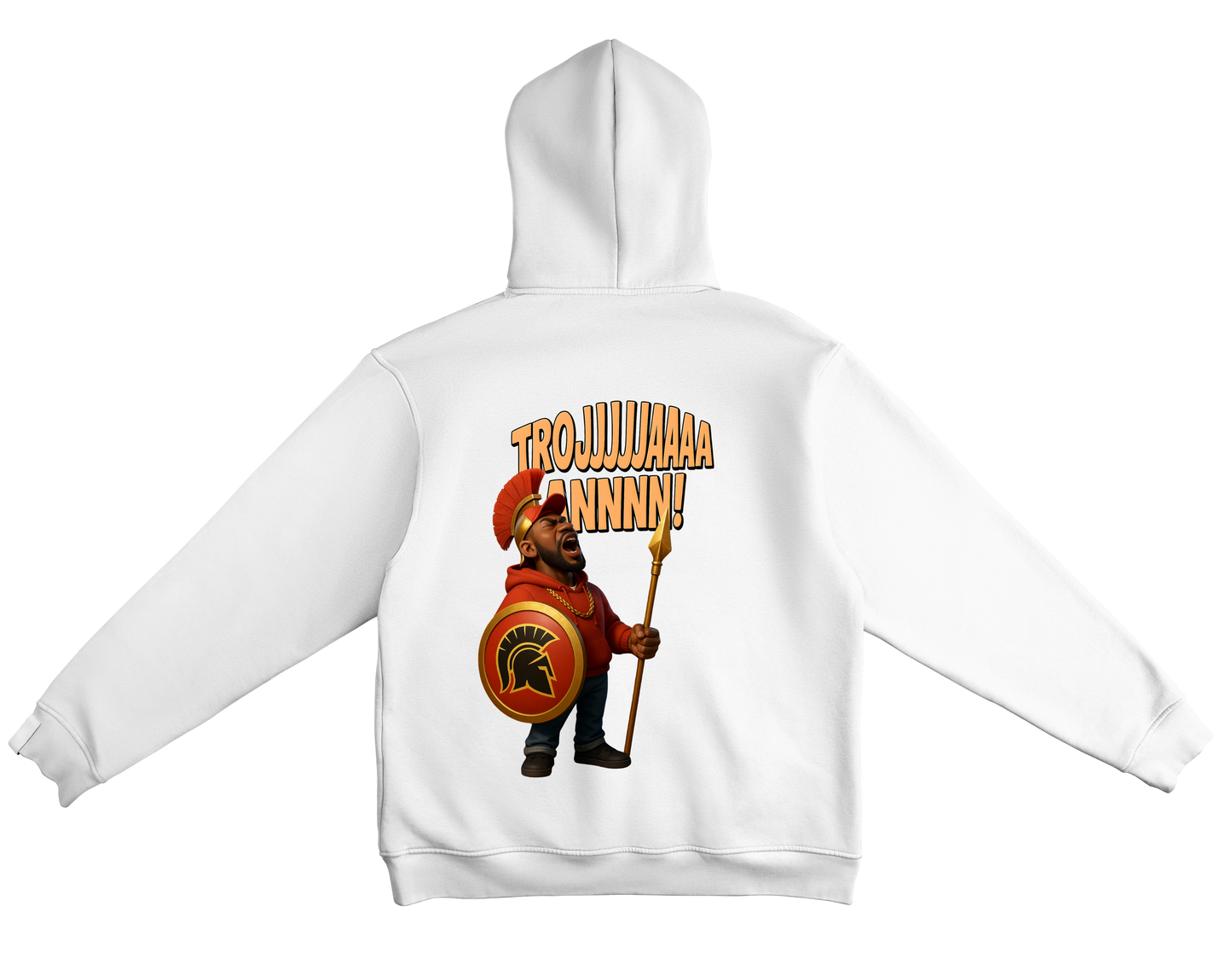 TROJJJJAAAA NNNNN! Unisex Hoodie – Trojan Spirit Edition
