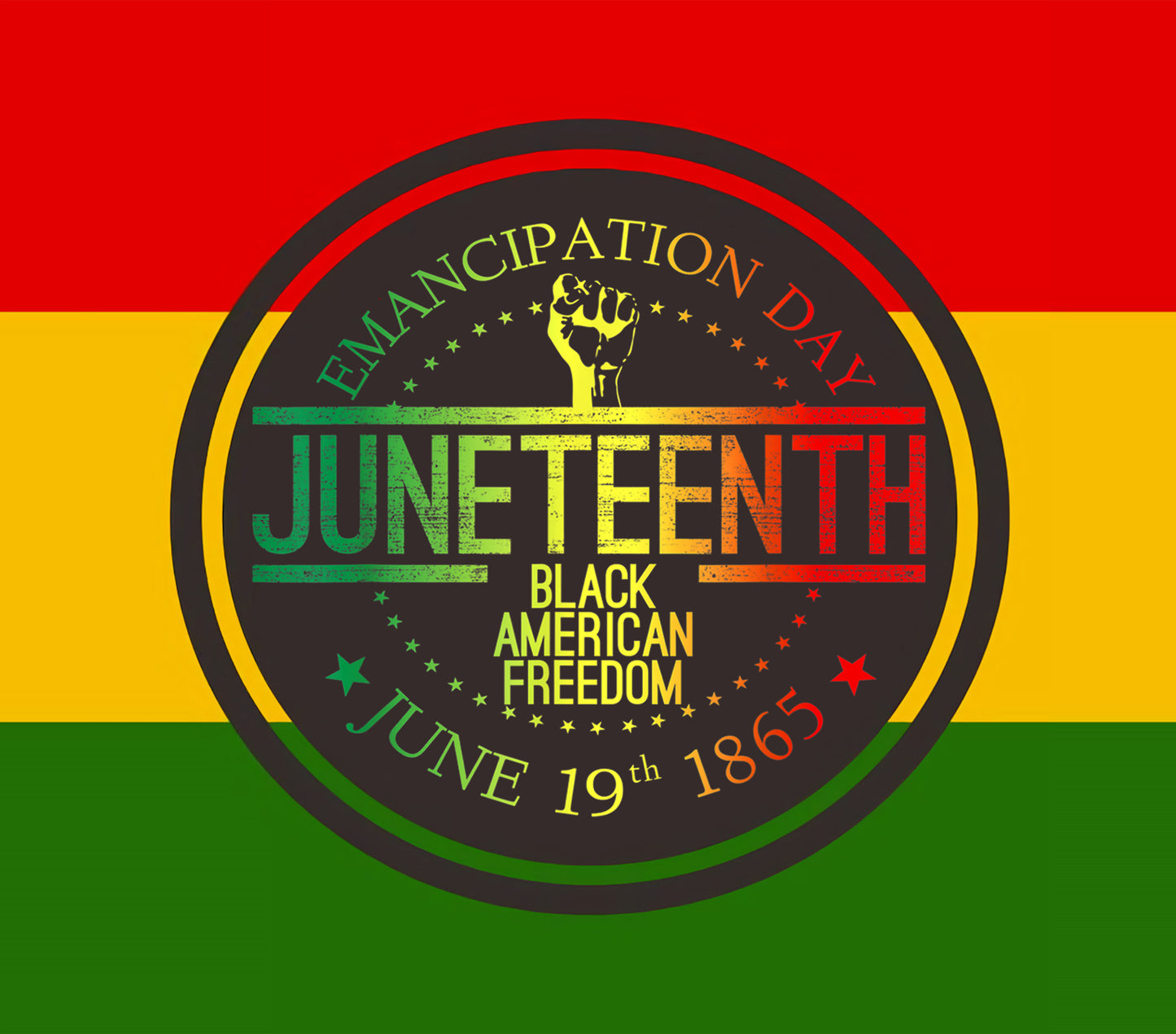 Juneteenth Emancipation Day Tumblers