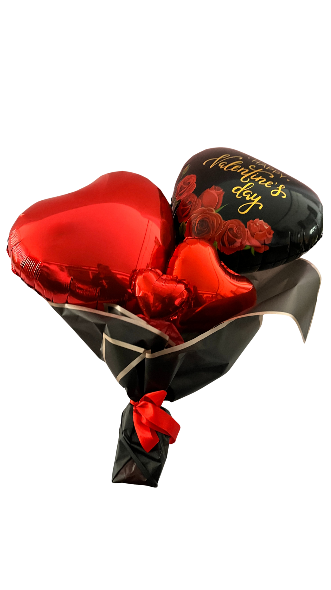 Elegant Heart Balloon Bouquet