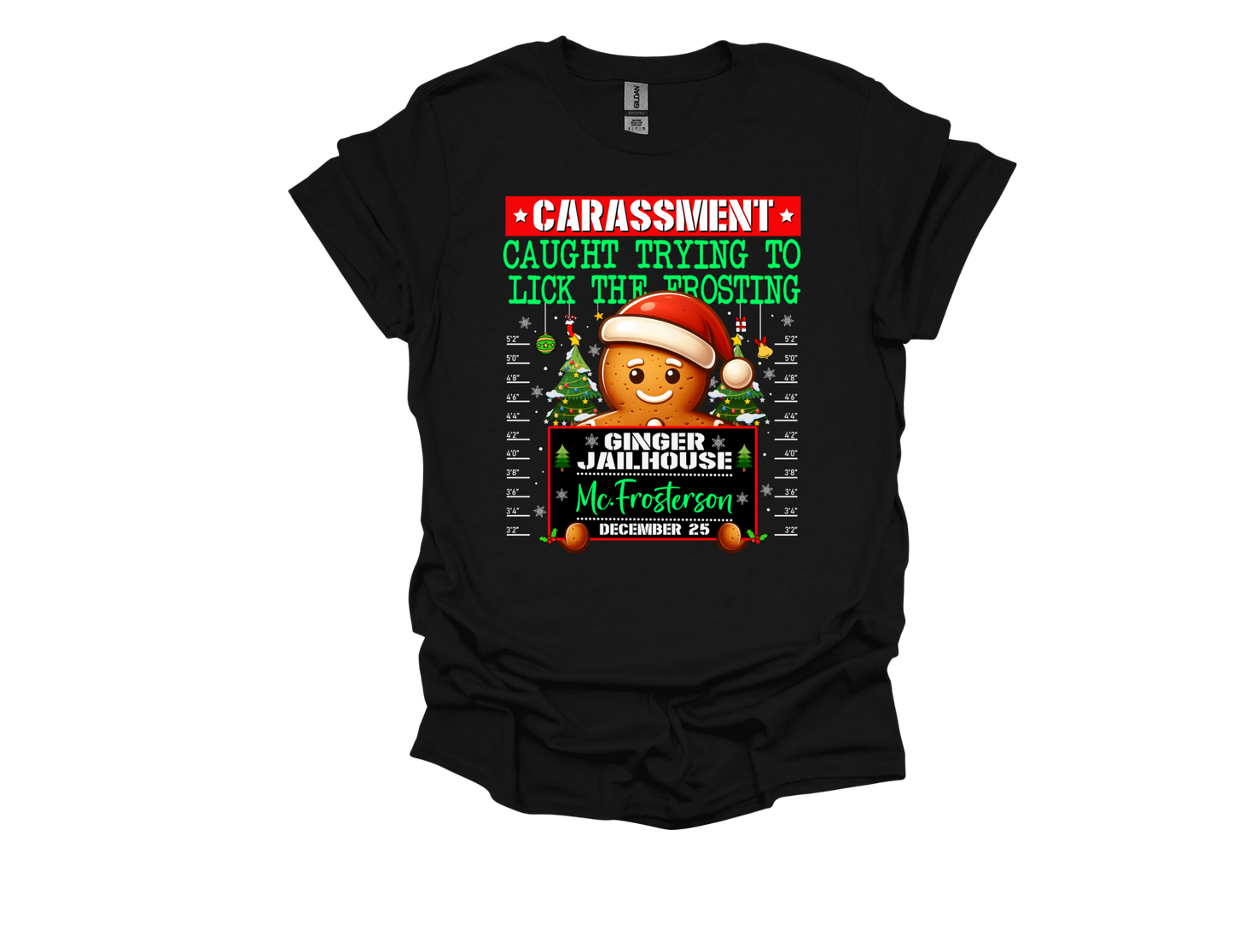 Ginger Jailhouse Tees – Family Christmas Shirt