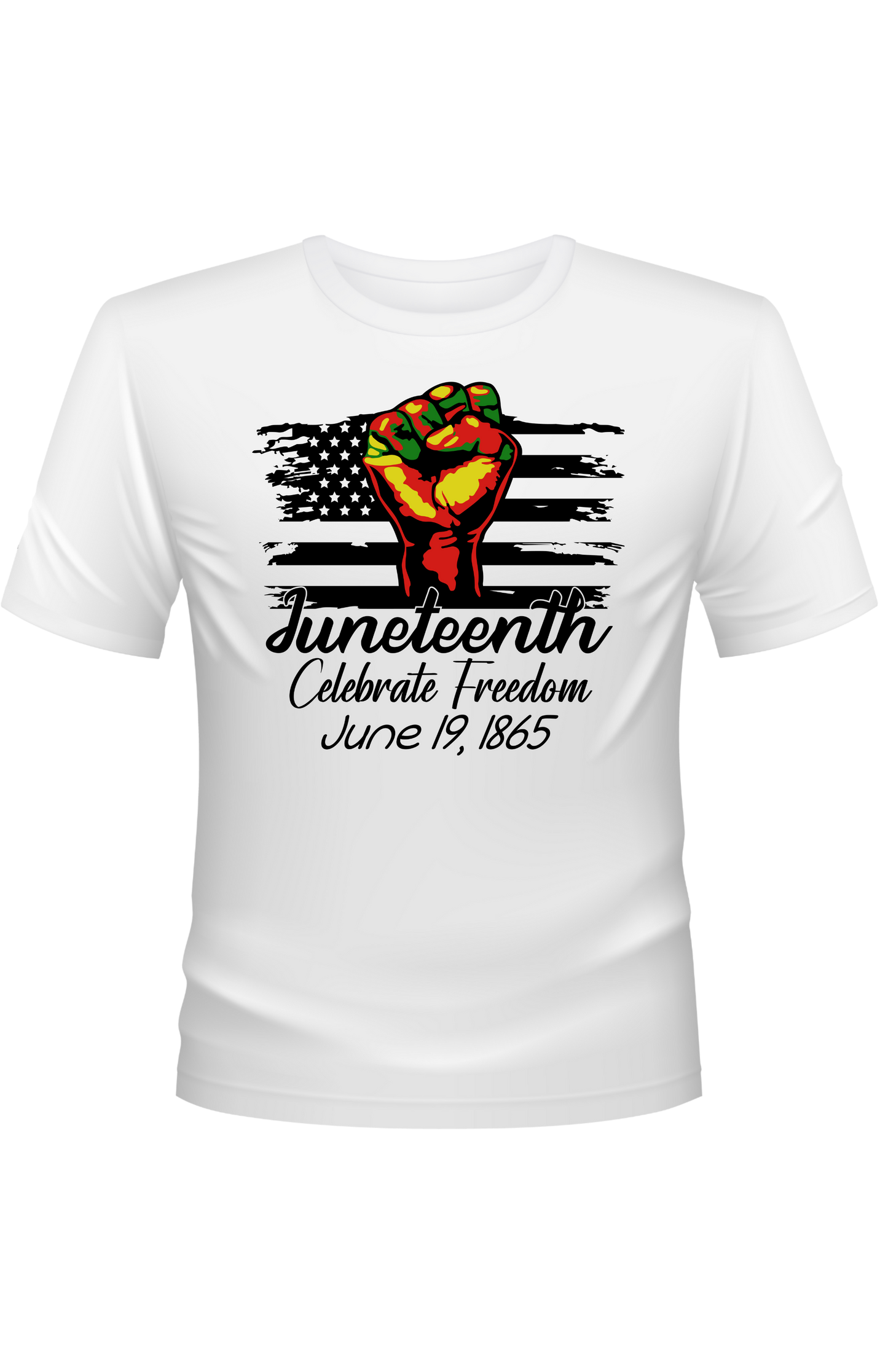 Juneteenth American Flag T-shirt