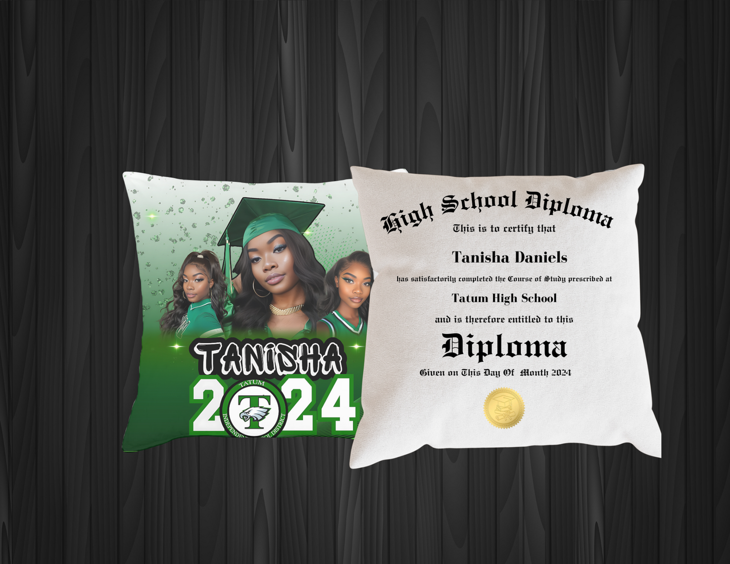 Graduation Custom Pillow Cover