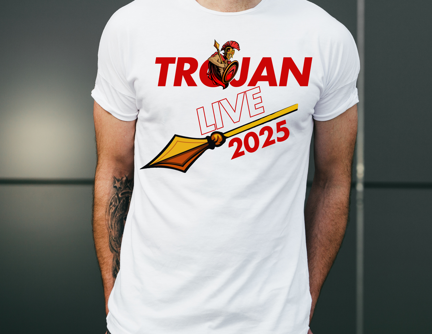 Official Trojan Live 2025 Graphic Tee
