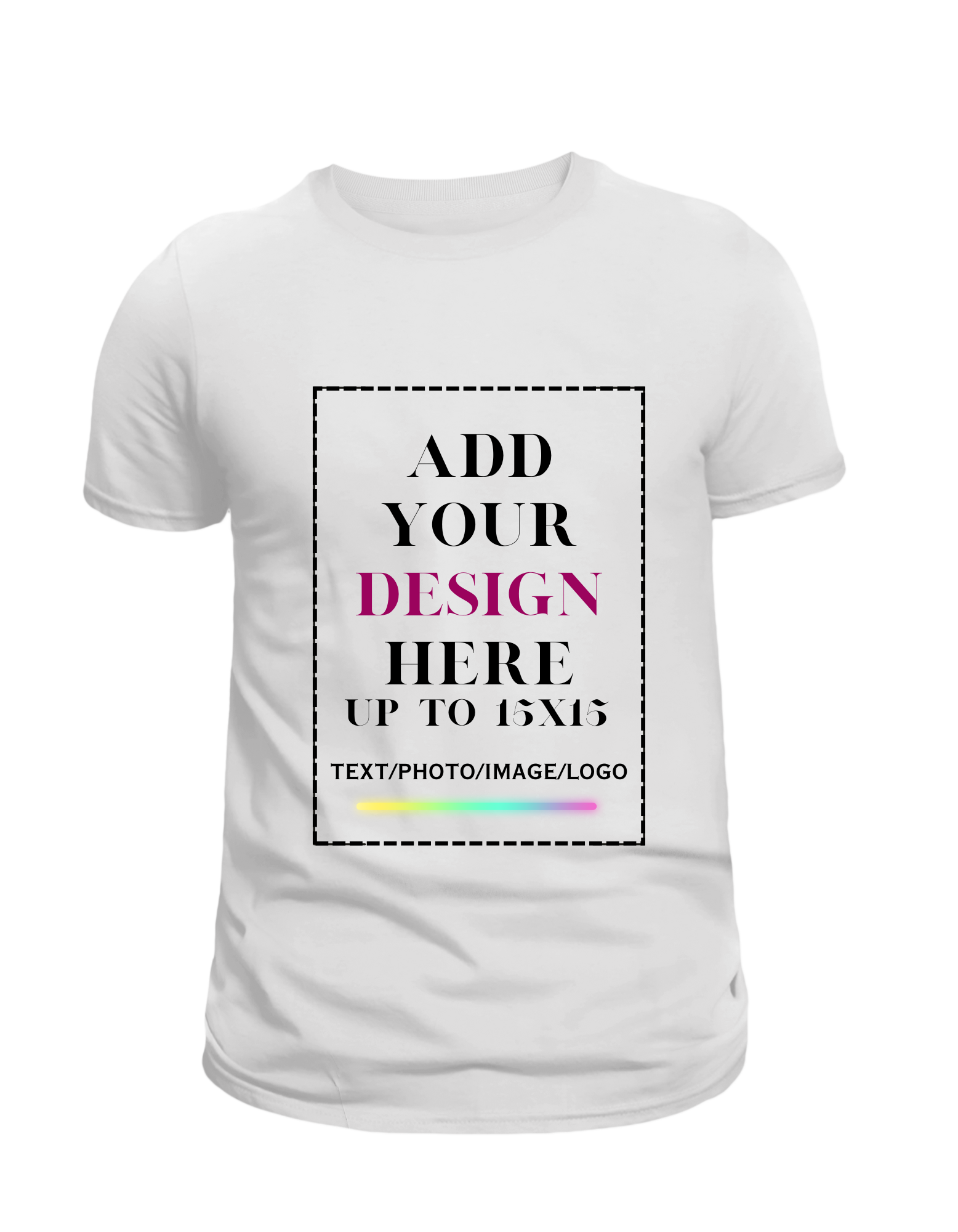 Add your own design, text, log, image