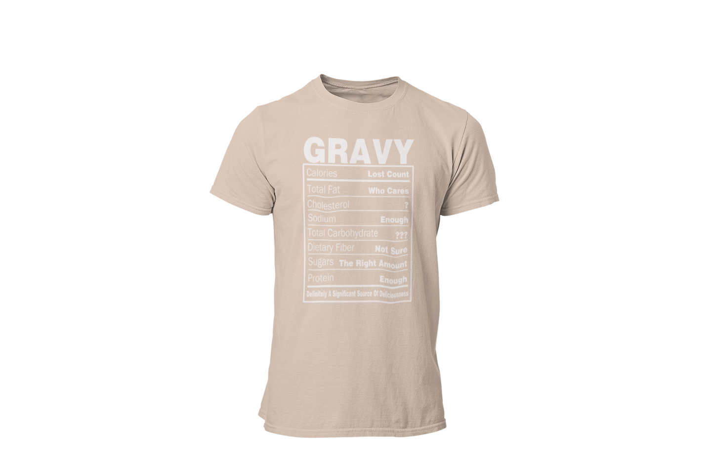 Gravy Nutrition Facts T-Shirt