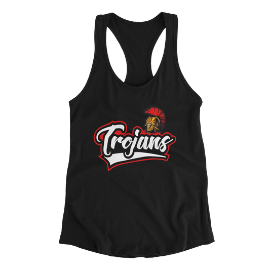 Trojan Spirit Racerback Tank Top – Stylish and Comfortable