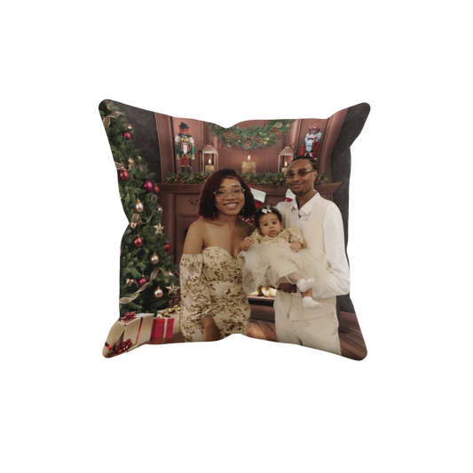 Customized Christmas Inspired Throw Pillow