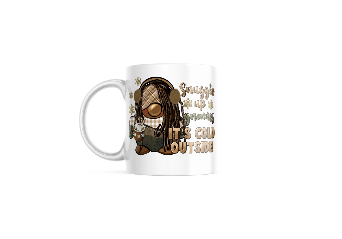 Gnomes "Snuggle Up" Mug