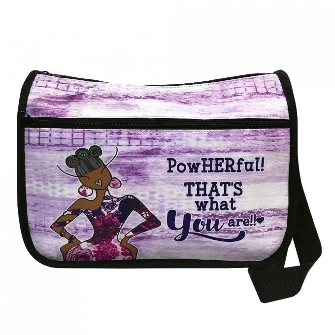 PowHERful! That's What You Are!" Crossbody Bag