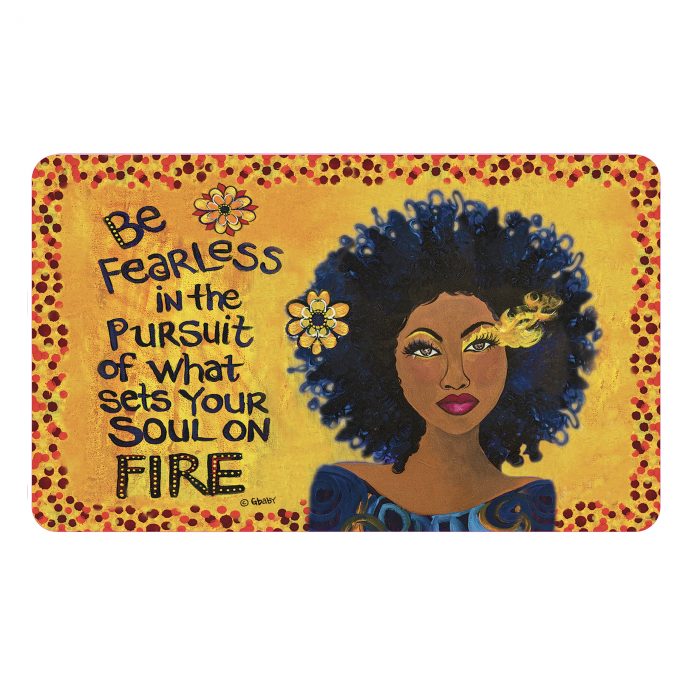 " Soul On Fire" Interior Floor Mat