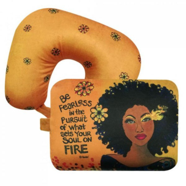 Soul On Fire" Convertible Neck Pillow