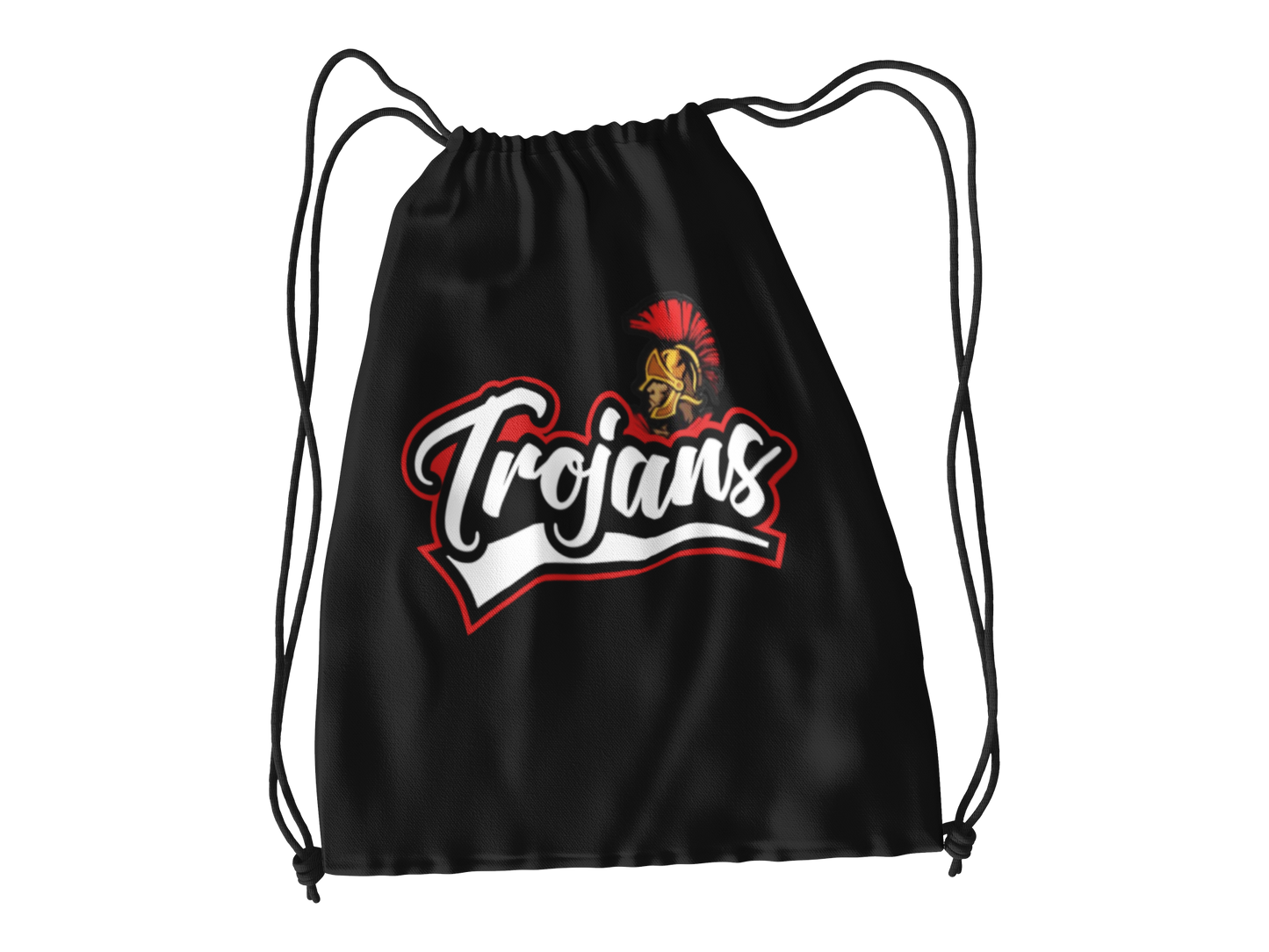 Wellston Trojan Drawstring Backpack