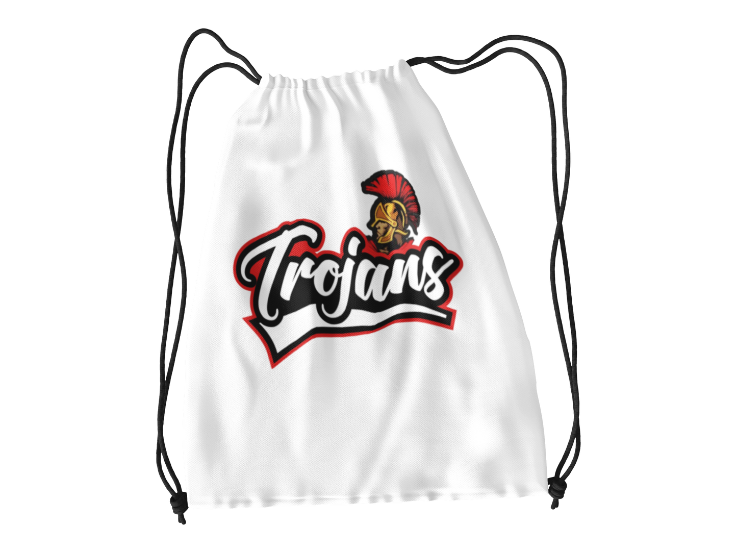 Wellston Trojan Drawstring Backpack