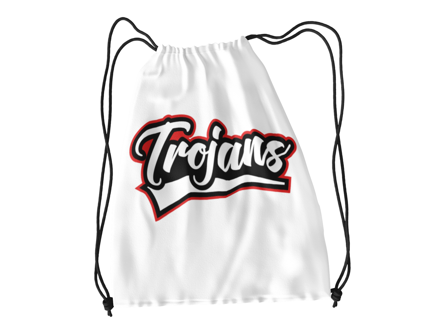 Wellston Trojan Drawstring Backpack